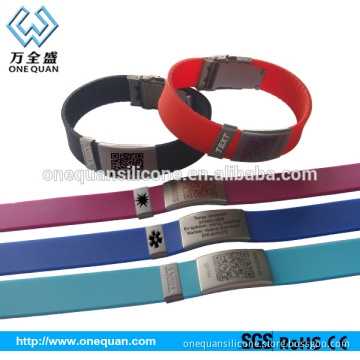 Factory direct supply cheap event promotion custom silicone bracelet